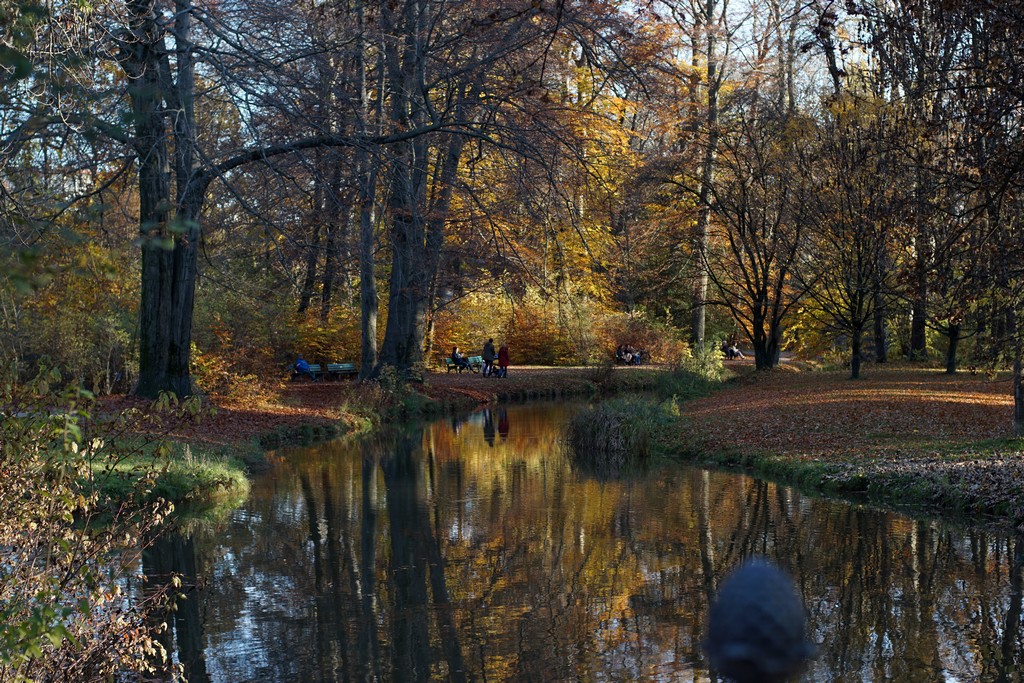 Englischer Garten im Herbst