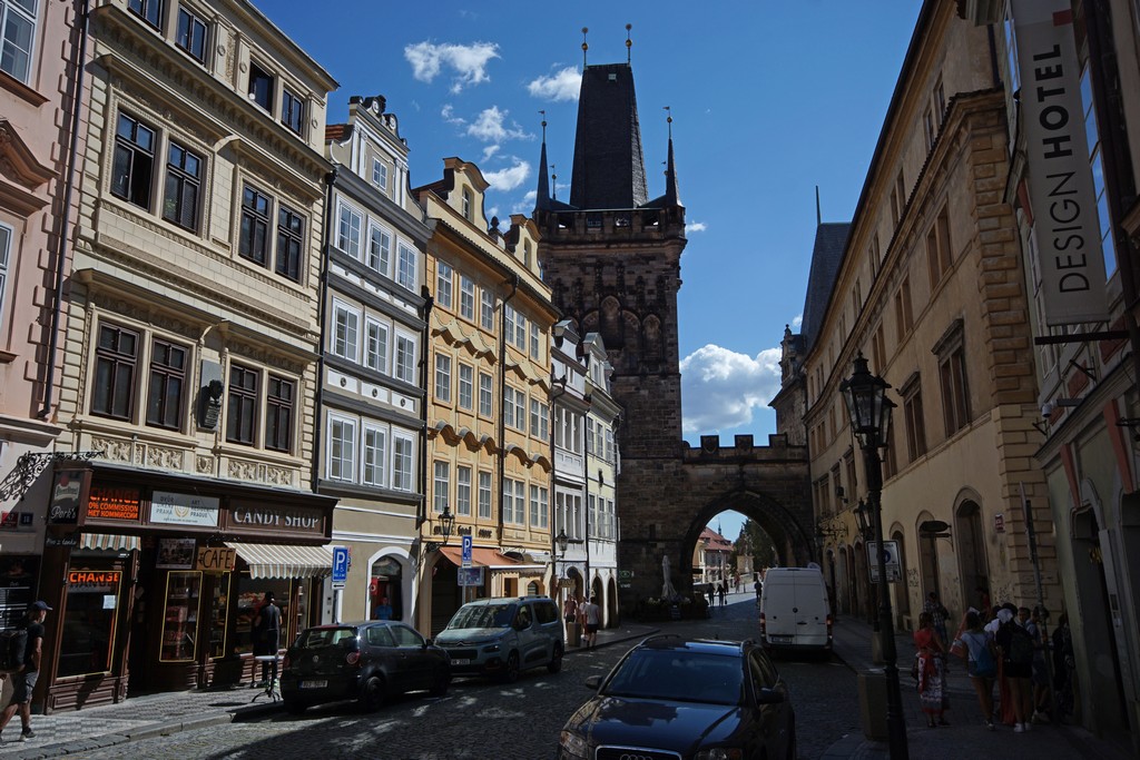 Kleinseite von Prag Brückentor