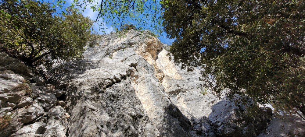 Das Klettergebiet Camerette und Pietramurata