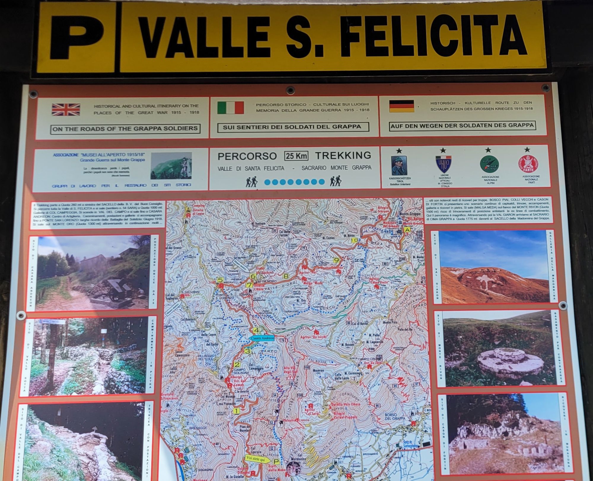 Valle di Santa Felicita Karte